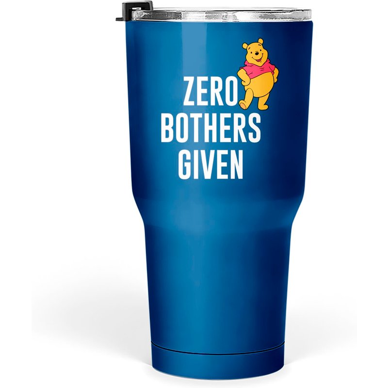 Zero Bothers Given - Zero Bothers Given - Tumblers 30 Oz — Tasses et gobelets
