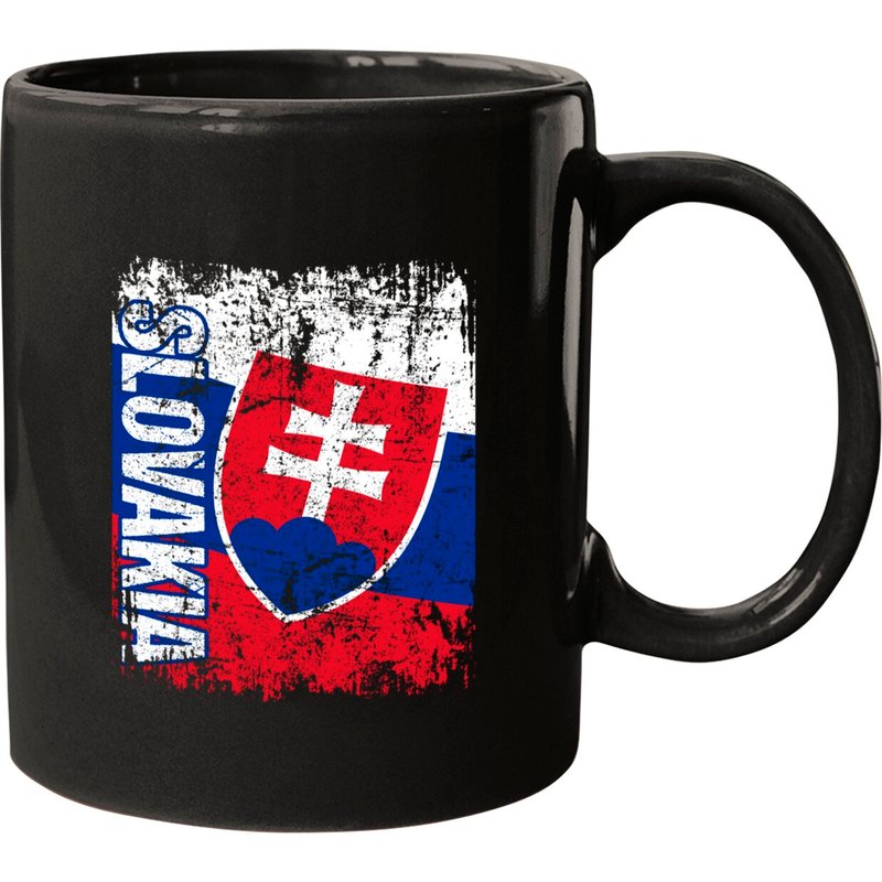 Slovakia Flag Vintage Distressed Slovakia Mugs — Tasses et gobelets