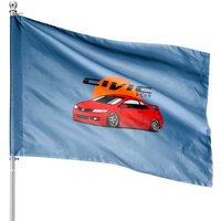 Civic Si Red Candy - Civic - House Flags
