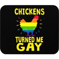 Gay Pride Chicken Dad Mouse Pad — Mouse Pads & Desk Mats