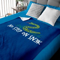 No Step On Snek Baby Blankets