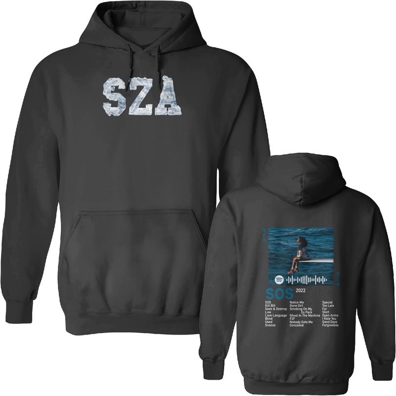 Sza Sos Album 2022 Hoodie - New Album Merchandise — Sweats à capuche pour hommes
