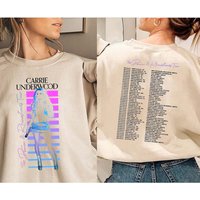 Carrie Underwood Denim And Rhinestones Tour 2022 Sweatshirt, Carrie Underwood Fans Sweatshirt — Sweats à capuche pour hommes