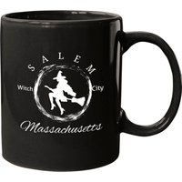 Salem Witch City Logo White - Salem - Mugs