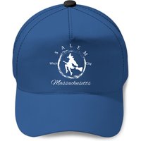 Salem Witch City Logo White - Salem - Baseball Caps