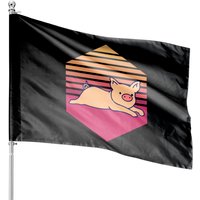 Pig Vintage Pullover House Flags