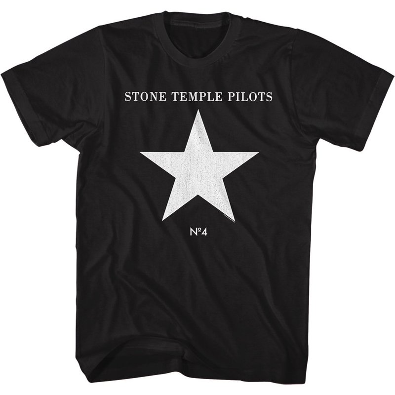 Stone Temple Pilots No 4 Album Rock And Roll Music Shirt — T-shirts pour hommes