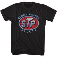 Stone Temple Pilots Stp Logo Rock And Roll Music Shirt — T-shirts pour hommes