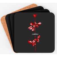 Violator Red - Depeche Mode - Coasters — Sous-verres et napperons