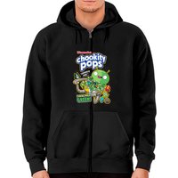 Mooncake's Chookity Pops! - Final Space - Zip Hoodies