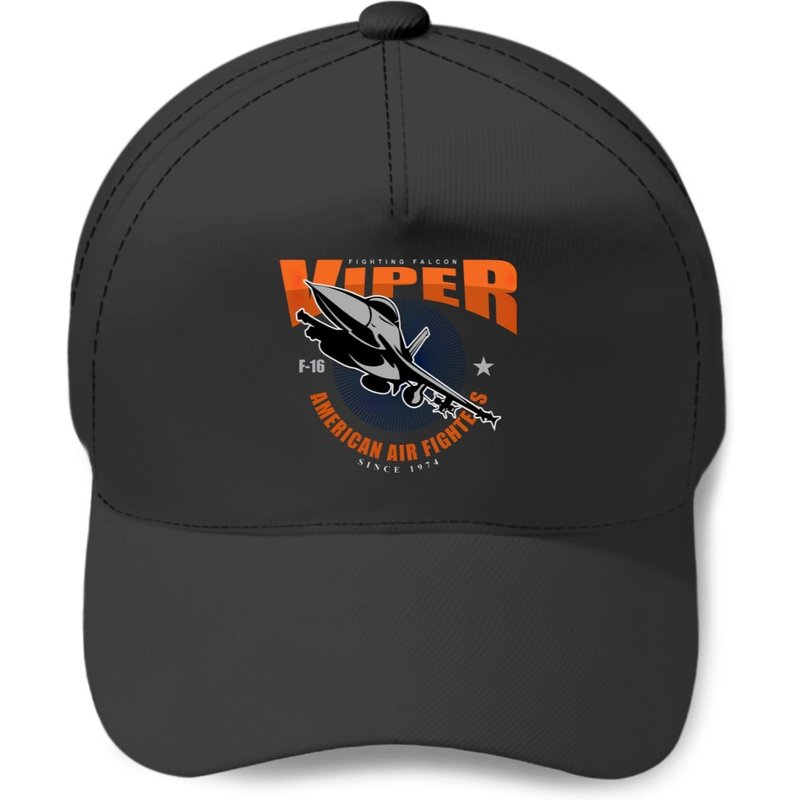 F-16 Viper Patch - Usaf Fighter Plane - Baseball Caps
