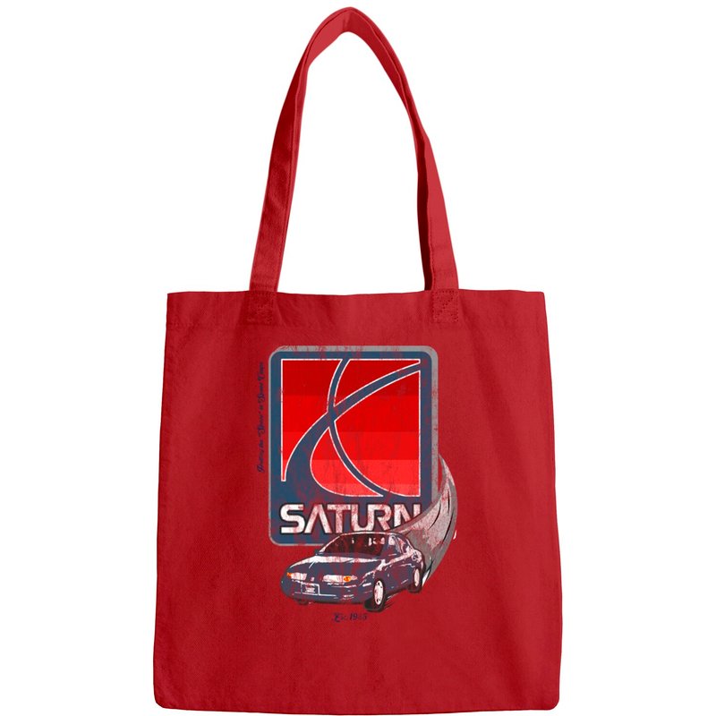 Saturn Motors Vintage Tee - Saturn - Bags — Sacs fourre-tout
