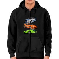 Brian_o'connor!!! - Fast And Furious - Zip Hoodies — Sweats à capuche pour hommes