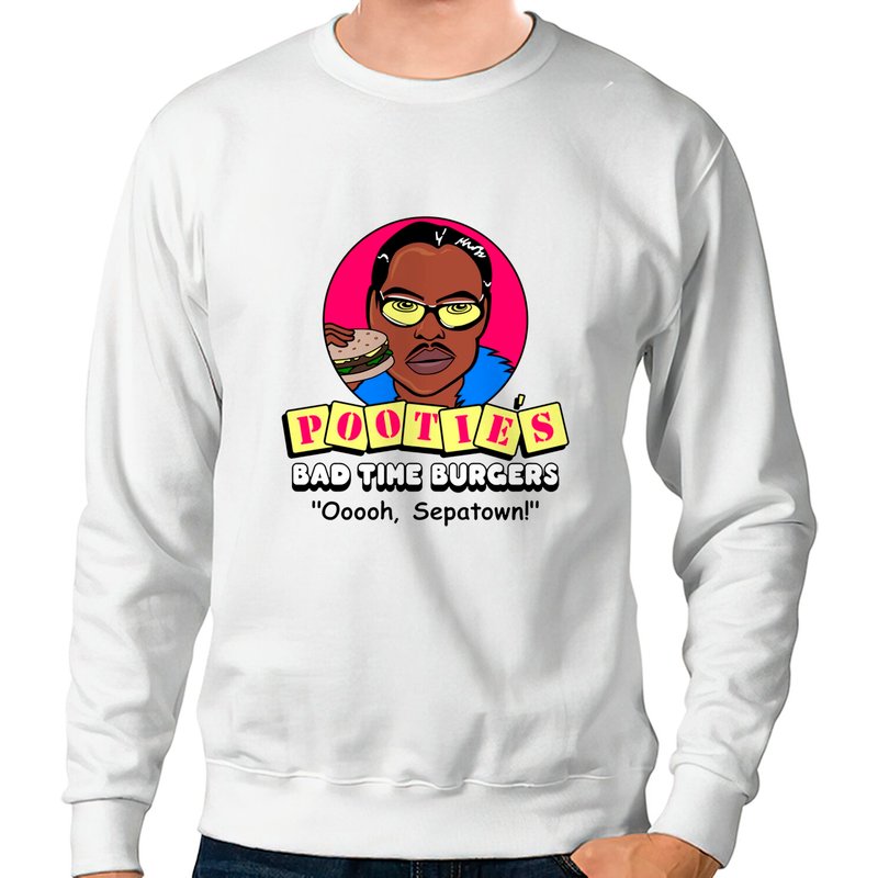 Pootie's Bad Time Burgers - Pootie Tang - Sweatshirts — Sweats à capuche pour hommes