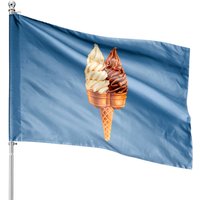 Soft Serve Twin Cone - Ice Cream - House Flags