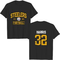 Franco Harris Shirt, Football Legend Vintage 90s Tee — T-shirts pour hommes