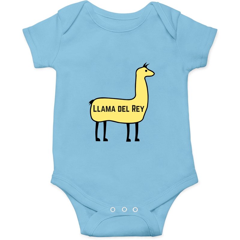 Llama Del Rey Lana Onesies — Bodys bébé