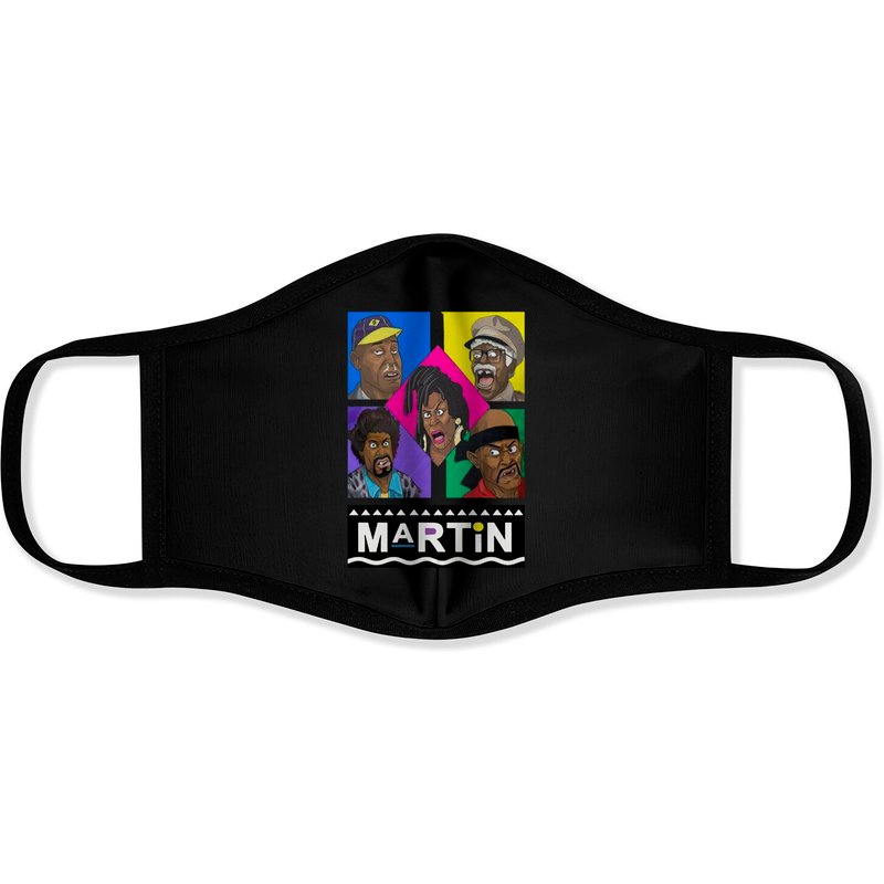 Martin Tv Show Character Face Masks — Masques en tissu