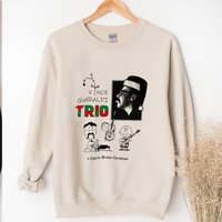 Vince Guaraldi Trio Sweatshirt, American Jazz Sweatshirt — Sweats à capuche pour hommes