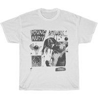 Young Nudy "anyways" Tee — T-shirts pour hommes