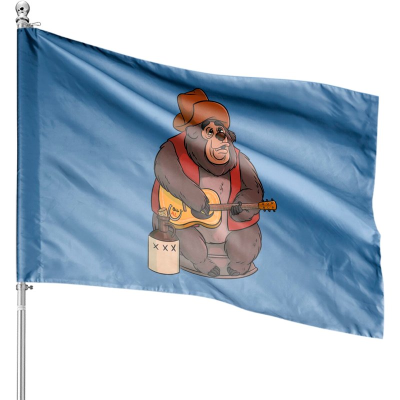 Big Al - Country Bear Jamboree - House Flags — Decorative Flags