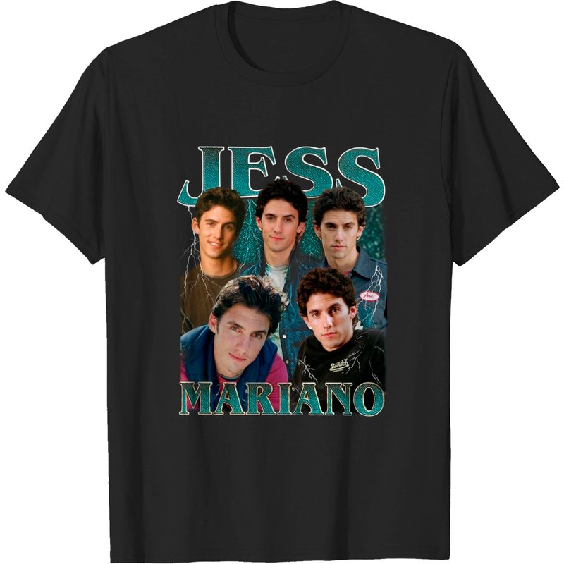 Jess Mariano Gilmore Girls Vintage Unisex Shirt, Vintage Jess Mariano Tshirt — T-shirts pour hommes