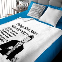 Things Rick Astley Would Never Do Men's Baby Blankets — Couvertures pour bébé