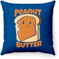 Peanut Butter Jelly Pullover Throw Pillows — Decorative Cushions