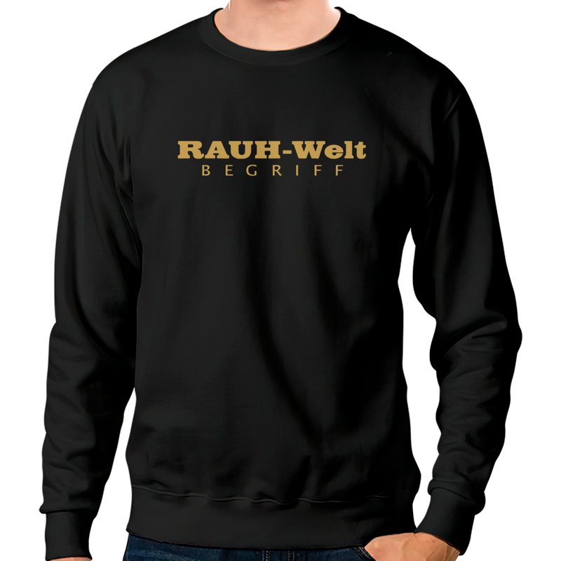 Rwb Shirt: Rauh Welt Begriff Gold Logo Sweatshirts - Rauh Welt Begriff - Sweatshirts — Sweats à capuche pour hommes