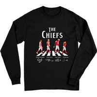 The Chiefs Long Sleeves Walking Abbey Road Signatures Long Sleeves — T-shirts pour hommes
