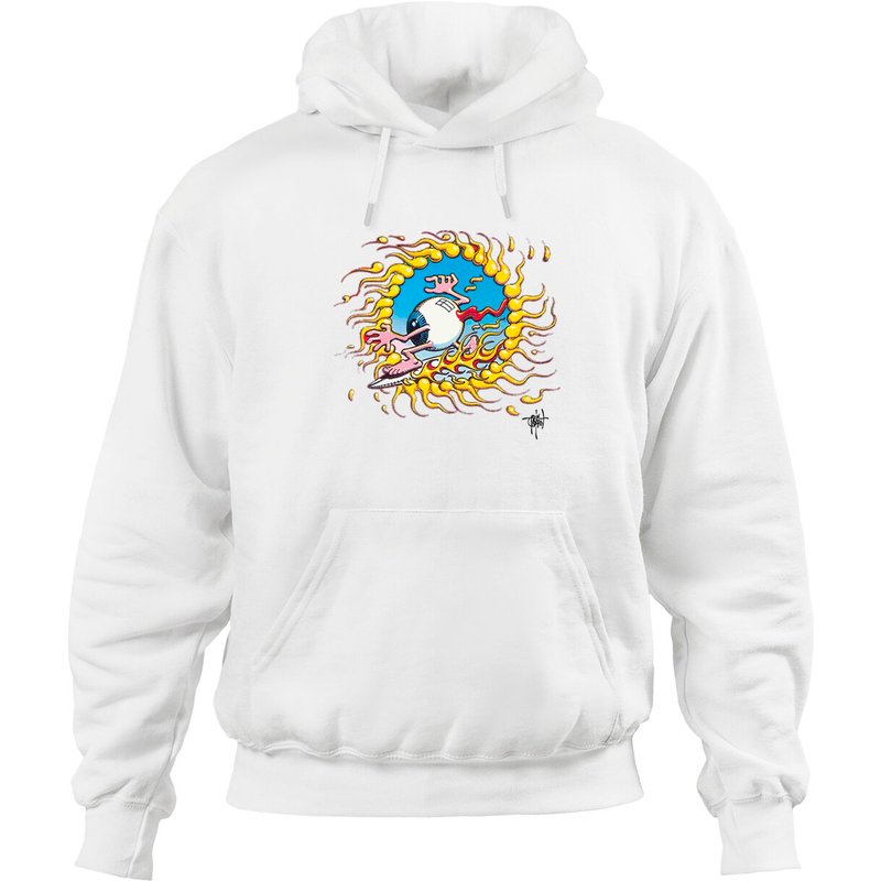 Rick Griffin Surfing Eyeball Hoodies — Sweats à capuche pour hommes