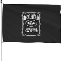 I'm Your Huckleberry (vintage Distressed Look) - Tombstone - House Flags — Drapeaux décoratifs