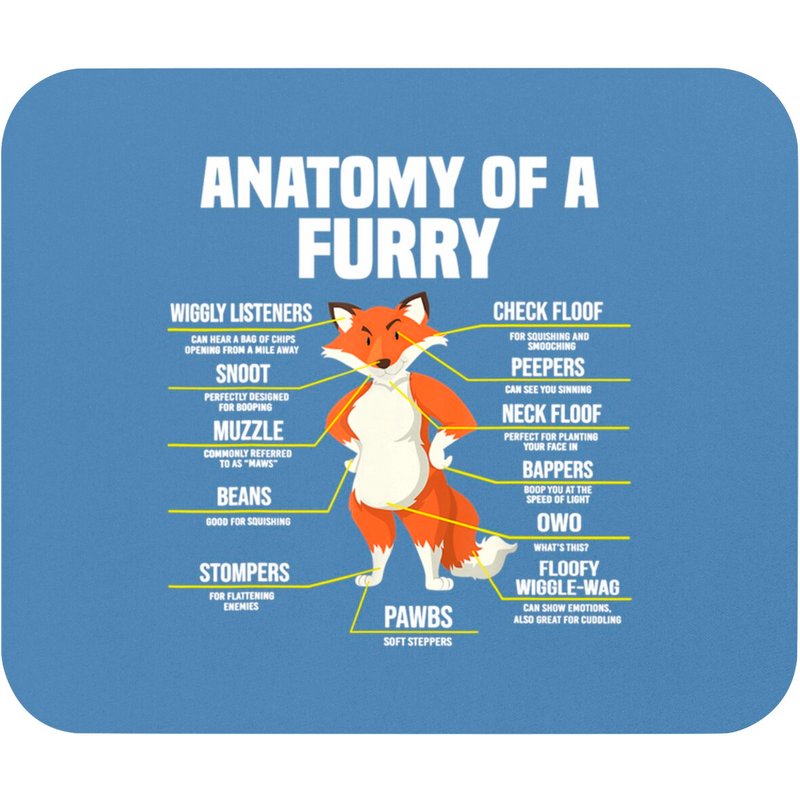 Cute Furry Mouse Pads Anatomy Of A Furry Fandom Furries Cute Sweet Funny Gift