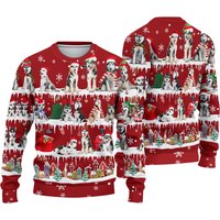 Husky Ugly Christmas Ugly Sweater