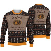 Titos Vodka Christmas Ugly Sweater