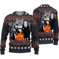 Ghibli Miyazaki Christmas Ugly Sweater