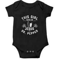 Just A Girl Who Loves Dr. Pepper - Dr Pepper - Onesies — Bodys bébé