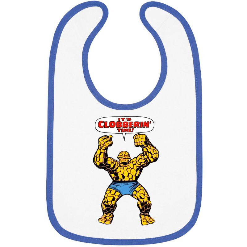 It's Clobberin' Time! - Fantastic Four - Bibs — Bavoirs