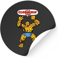 It's Clobberin' Time! - Fantastic Four - Stickers — Autocollants et stickers