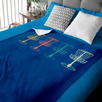Disc Golf Disc Golfing Sport Lover Player Baby Blankets — Couvertures pour bébé