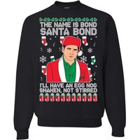 The Office Michael Scott Shaken Not Stirred Ugly Christmas Sweater