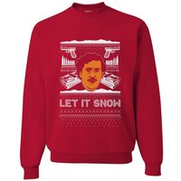 Pablo Escobar Let It Snow Sweater