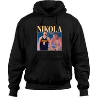 Nikola Jokic 90s Bootleg Vintage Hoodies — Sweats à capuche pour hommes
