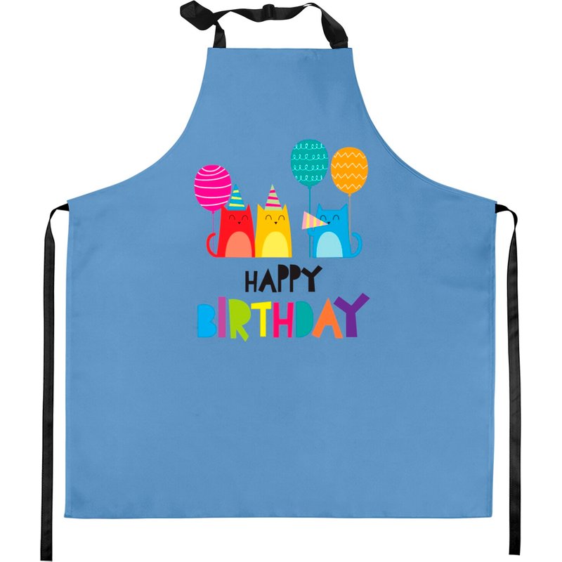Cats & Happy Birthday Kitchen Aprons — Tabliers de cuisine
