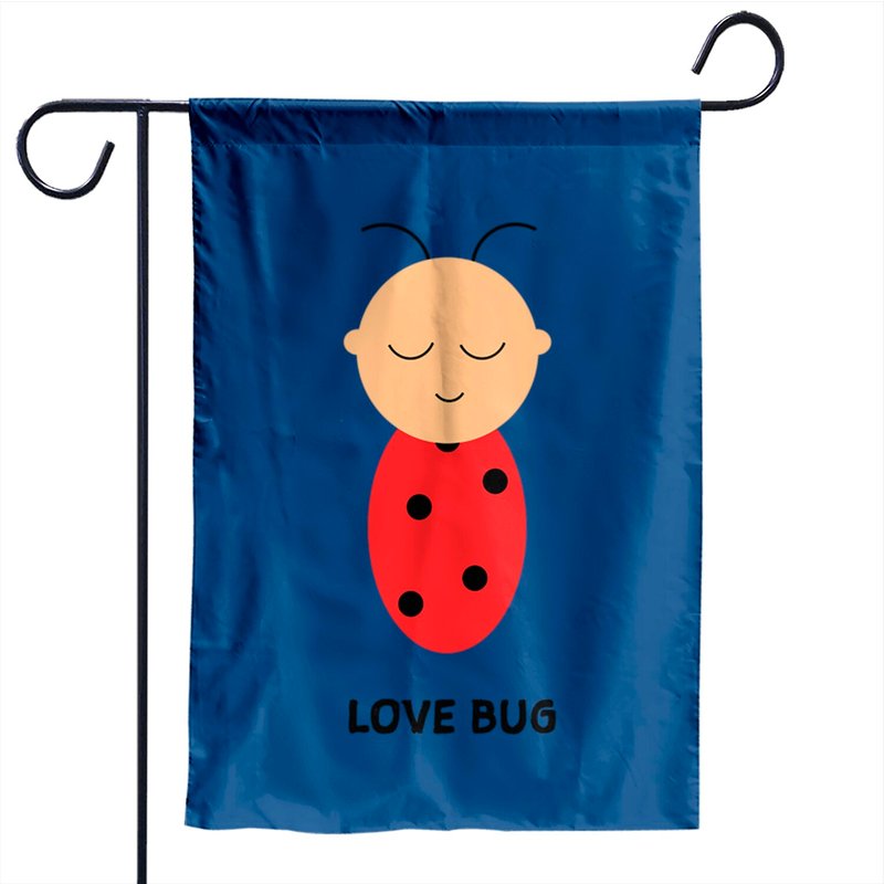 Love Bug - Baby Onesie - Garden Flags — Drapeaux décoratifs