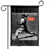 Satchel Paige Major League And Negro League Baseball Unisex Garden Flags