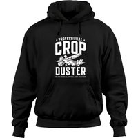 Mens Professional Crop Duster Funny Sarcastic Farting Hoodies — Sweats à capuche pour hommes