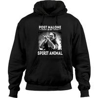 Post Is My Spirit Animal Hoodies Malone Rapper