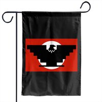 Huelga Bird Chicano Pullover Garden Flags