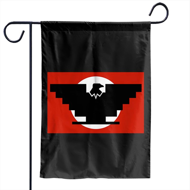 Huelga Bird Chicano Pullover Garden Flags — Drapeaux décoratifs